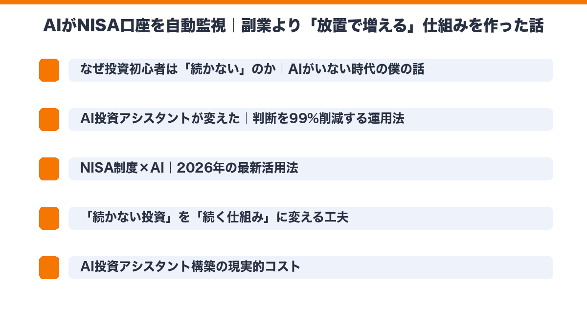 NISAの要点図